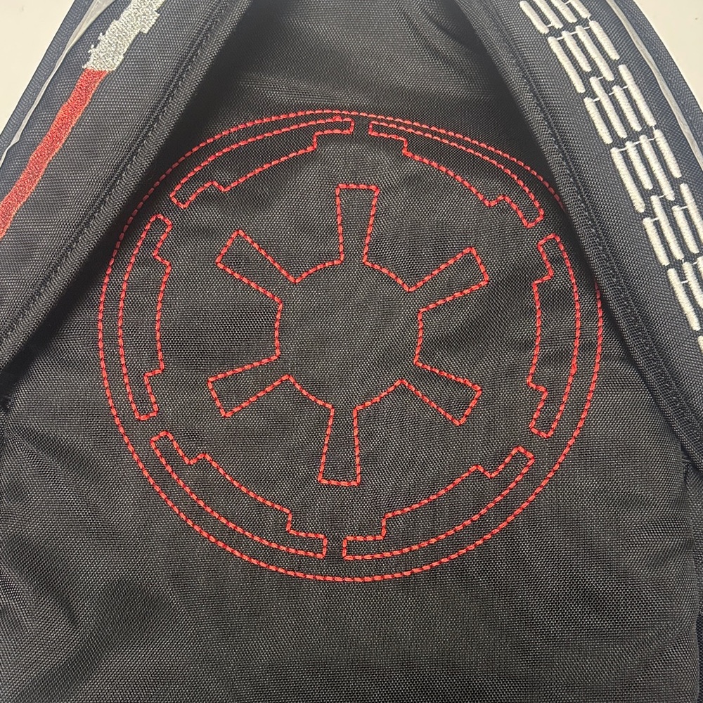 Hanna Andersson Black and Red Kids Star Wars Inspired Backpack - Picture 7 of 9